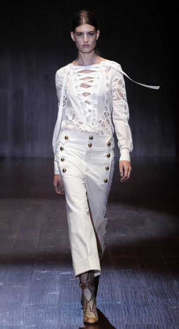 GUCCI2015新款清爽白色系列 低调奢华洋溢夏日风情