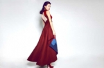 ZW原创服装设计作品-红色漏背礼服裙
